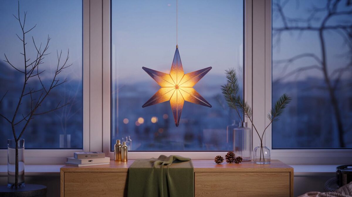 Bei Tchibo gibt’s den schönsten LED‑Stern aus Glas für die dunkle Jahreszeit – mit Abstand!