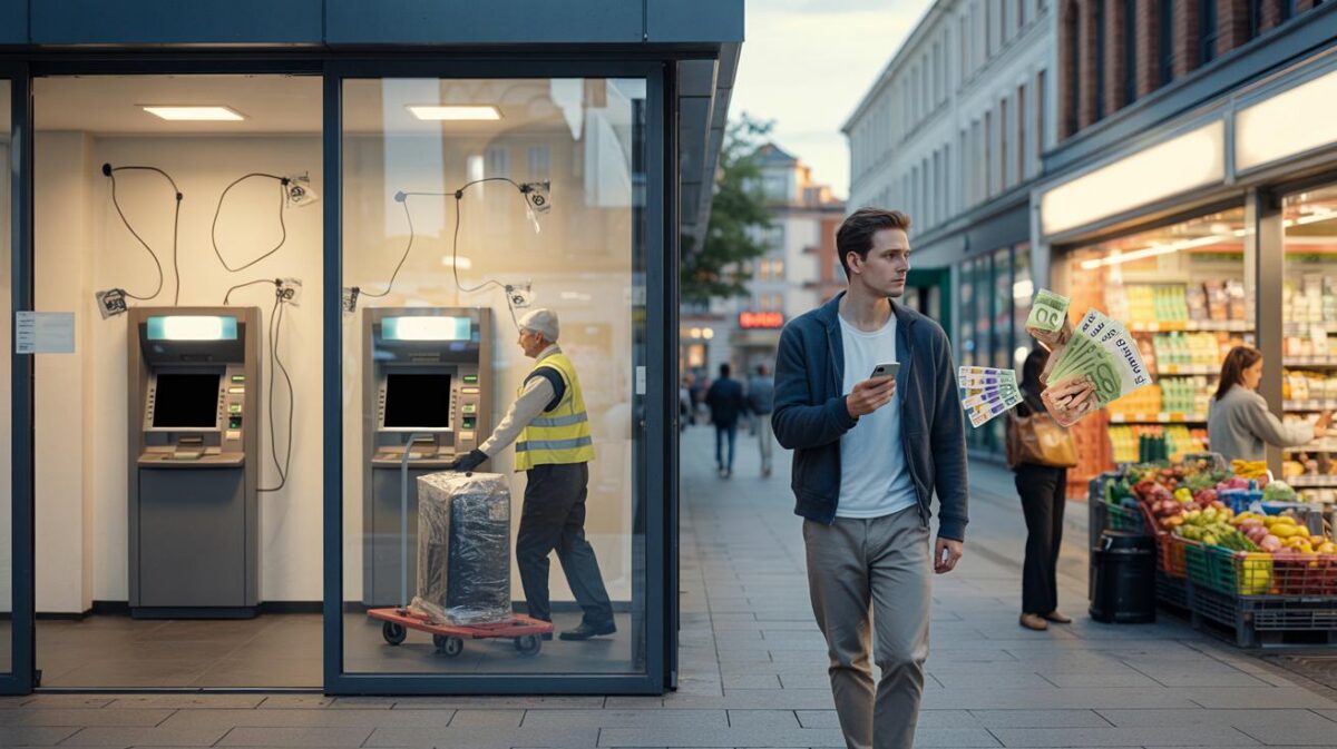 Bis Ende September: Bank schließt alle Geldautomaten