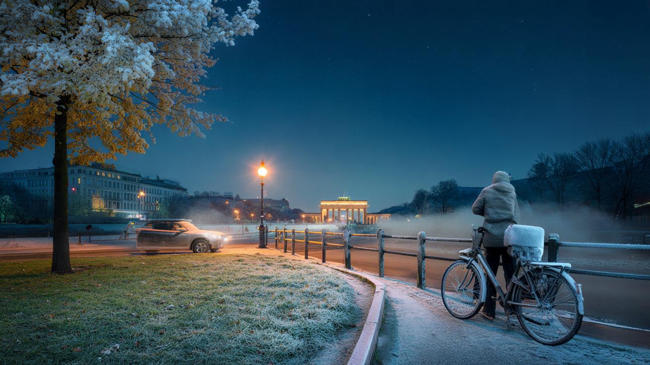 Bis zu -8 Grad: Frost in Berlin und Brandenburg, das werden eisige Nächte