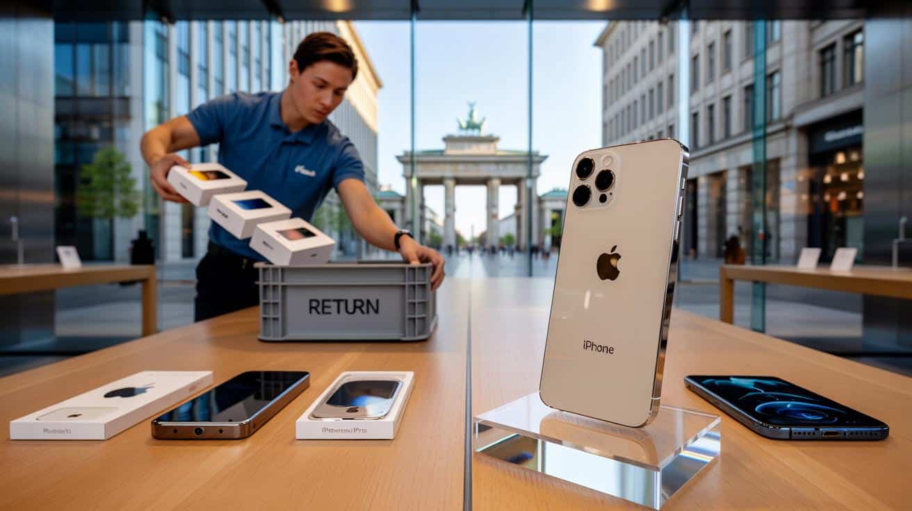 Das ging schnell: Apple nimmt iPhones wieder vom Markt