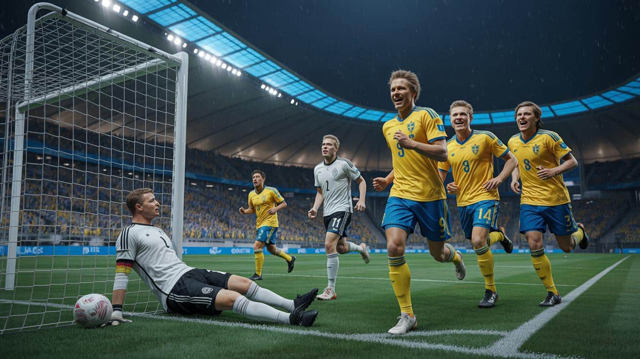 Kein Tag wie jeder andere: deutsche nationalmannschaft verspielt 4:0-führung gegen schweden 2012 in wm-qualifikation