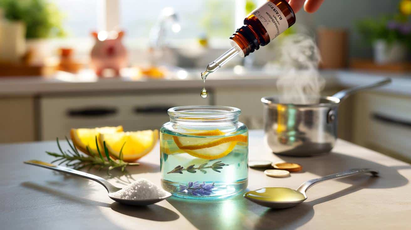 So geht’s morgen: sieben tropfen, 200 ml wasser, 2 esslöffel – sparen sie 12 € fürs heim jedes mal